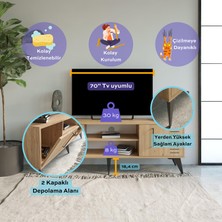 Bimossa D3510 Karla Tv Sehpası 160 cm Sepet