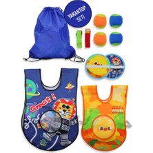 Giyilebilir Yapışkanlı Yakantop Oyunu