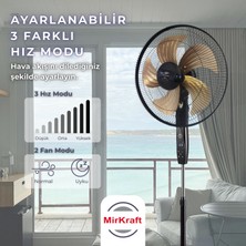 Mirkraft FS-K5018 Stand Fan Vantilatör Uzaktan Kumandalı 18''