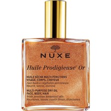 Nuxe Paris Çok Amaçlı Işıltılı Kuru Yağ 50ML -Huile Prodigieuse/or