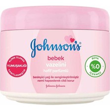Johnson's Bebek Vazelin Nemlendirici Etkiyle 100 ml Hipoalerjenik ve Hafif Parfümlü