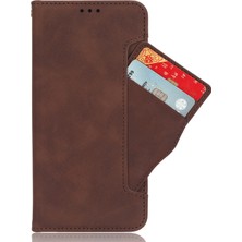 BDT Market Tecno Camon 40 Pro 4g/5g Flip Pu Deri Darbeye Dayanıklı Koruyucu Kılıf Kredi Kartı Tutucu ile Uyumlu (Yurt Dışından)
