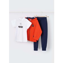 Mayoral Erkek Çocuk Esofman Takım - Mayoral - Mercan  - 6 Yaş - 3881--TURUNCU-6 Yaş