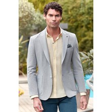 İmza Sarı Uzun Kollu Biritli Yaka Biyeli Pamuklu Likralı Casual Slim Fit Dar Kesim Gömlek 1004240232