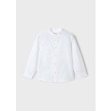 Mayoral Erkek Çocuk Gömlek  Beyaz - 10 Yaş - 3119-BEYAZ-10 Yaş