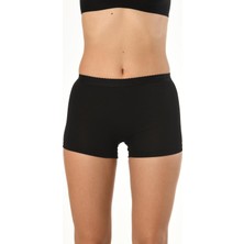 6'LI KADIN LİKRALI BOXER SETİ PAMUKLU