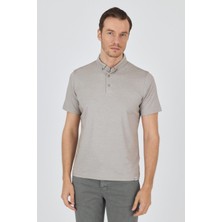İmza Kısa Kol Düz Suprem Polo Yaka Cepsiz Pamuklu Casual Slim Fit Tişört 1011250160