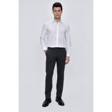 İmza Örme Yan Cepli Beli Lastikli Slim Fit Dar Kesim Casual Pantolon 1003225174
