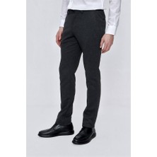 İmza Örme Yan Cepli Beli Lastikli Slim Fit Dar Kesim Casual Pantolon 1003225174