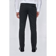 İmza Örme Yan Cepli Beli Lastikli Slim Fit Dar Kesim Casual Pantolon 1003225174