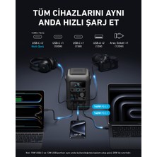 Anker Solıx C300X Dc 288WH I 300W Taşınabilir Güç Kaynağı - A1728 (Anker Türkiye Garantili)
