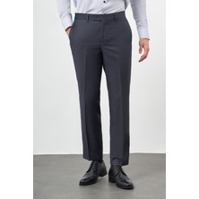 Lacivert Yandan Cepli Comfort Fit Classic Pantolon 1003245157