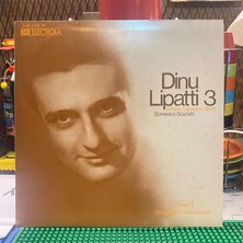 Dinu Lipatti - Johann Sebastian Bach , Domenico Scarlatti –dinu Lipatti 3 Plak Isviçre Baskı