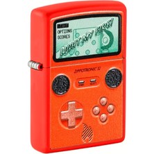 Zippo Marka Ömür Boyu Garantili Gaming Design Benzinli Çakmak