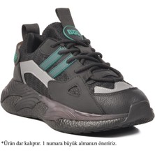 241498 M Siyah Erkek Sneaker Dar Kalıp
