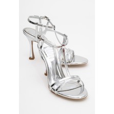 Credo Siyah Saten Kadın Yüksek Topuklu Ayakkabı