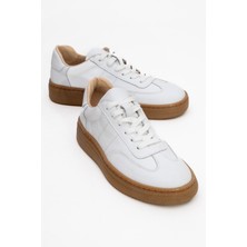 Luvi Fiore Siyah Cilt  Deri Kadın Spor Ayakkabı