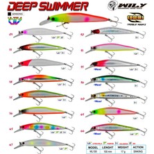 Wily Deep Swimmer 10 cm Maket Balık 17 gr Sinking - 66