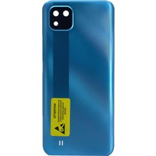 Teknonet Realme C11 4G Uyumlu Batarya Kapağı (Mavi) NT-102679