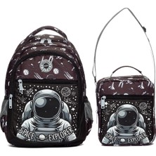 Go Veform Çok Cepli Ilkokul Çantası ve Termal Beslenme Çantası 2’li Takım VTL20110 Lila