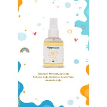 Baby Icon Yeni Doğan Bebek Bakım Masaj Yağı Bebe Yağı Baby Oil 100ML