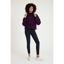 Scorp Shine Casual Kadın Peluş Mont Mor
