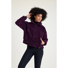 Scorp Shine Casual Kadın Peluş Mont Mor