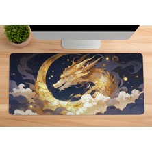 Urzuva Gaming Oyuncu Xl Mouse Pad Kaydırmaz Dikişli Mousepad 80X30 cm