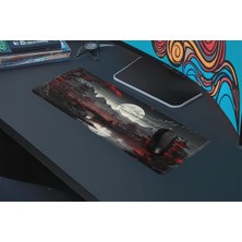 Urzuva Gaming Oyuncu Xl Mouse Pad Kaydırmaz Dikişli Mousepad 80X30 cm
