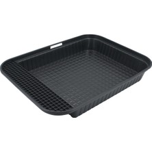 Lepus Premium Kapalı Kedi Tuvaleti Paspaslı Antrasit 50*50*65cm