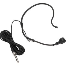 6.35MM Kulak Kancalı Mikrofon Ergonomik Dinamik 16.4ft Kablolu Kulaklık Mikrofonu Karaoke Hoparlörler Amplifikatörler Öğretim Için (Yurt Dışından)