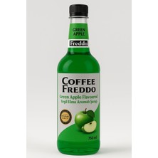 Coffee Freddo Yeşil Elma Kahve Şurubu, Kahve Şurubu, Kahve Şurupları, Yeni Yüksek Aromalı, Kahve ve Kokteyl Şurubu