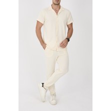 Slimfit Krep Kumaş Erkek Takım