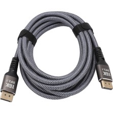 9.8ft Displayport Uzatma Kablosu Displayport 2.1 Kablosu 16K 30Hz 40GBPS 3D Dinamik Hdr Displayport Hd Kablosu (Yurt Dışından)