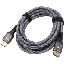 9.8ft Displayport Uzatma Kablosu Displayport 2.1 Kablosu 16K 30Hz 40GBPS 3D Dinamik Hdr Displayport Hd Kablosu (Yurt Dışından)