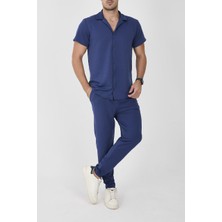 Slimfit Krep Kumaş Erkek Takım