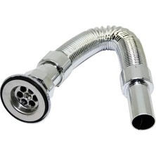 Real Özs Krom Lavabo Siyofunu 33CM-80CM