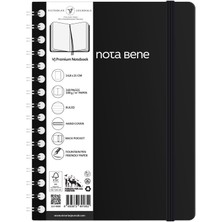 Mcreative Bene Spiralli Premium Sert Kapak Defter, 14.8X21 Cm, Çizgili