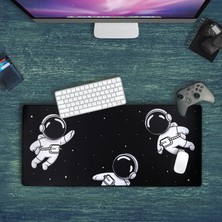 Urzuva Gaming Oyuncu Xl Mouse Pad Kaydırmaz Dikişli Mousepad 80X30 cm