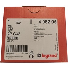 Legrand 2 Kutup 230/400 V Dx3 Otomatik Sigorta 10 Ka - 4 092 05