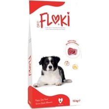 Floki Puppy Biftekli Pirinçli Yetişkin Köpek Maması 15 kg