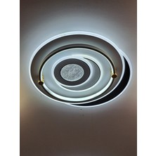 Mazel Tavana Sabit Üç Renk Kumandalı LED Plafonyer Avize