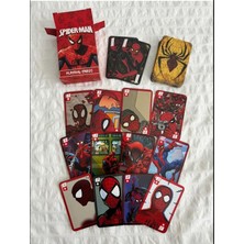 Spiderman Iskambil Kağıdı Oyun Poker Kartı 54 Adet Örümcek Adam