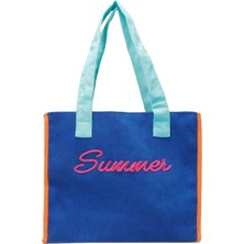 Butigo Havlu  Summer Plj 5fx Saks Kadın Plaj Çantası