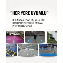 Bars Profloor x 825,  Endüstriyel Zemin Boyası, Yüksek Trafik Için Hibrit Formül, Iç ve Dış Cephe