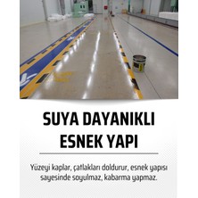 Bars Profloor x 825,  Endüstriyel Zemin Boyası, Yüksek Trafik Için Hibrit Formül, Iç ve Dış Cephe