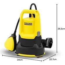 Sp 9.000 Dalgıç Pompa, 1.645-810.0, 9.000 L/h, Temiz Su Için