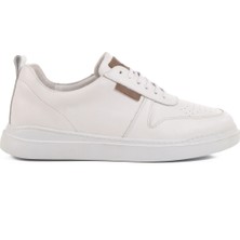 Aspor Beyaz  Deri Erkek Sneaker
