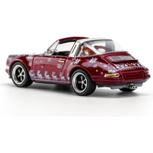 Pop Race 1/64 Porsche Singer Targa Christmas Edition 2023 Kırmızı