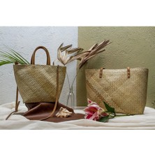 Miranda City Bag El Yapımı Hasır Kol Çantası